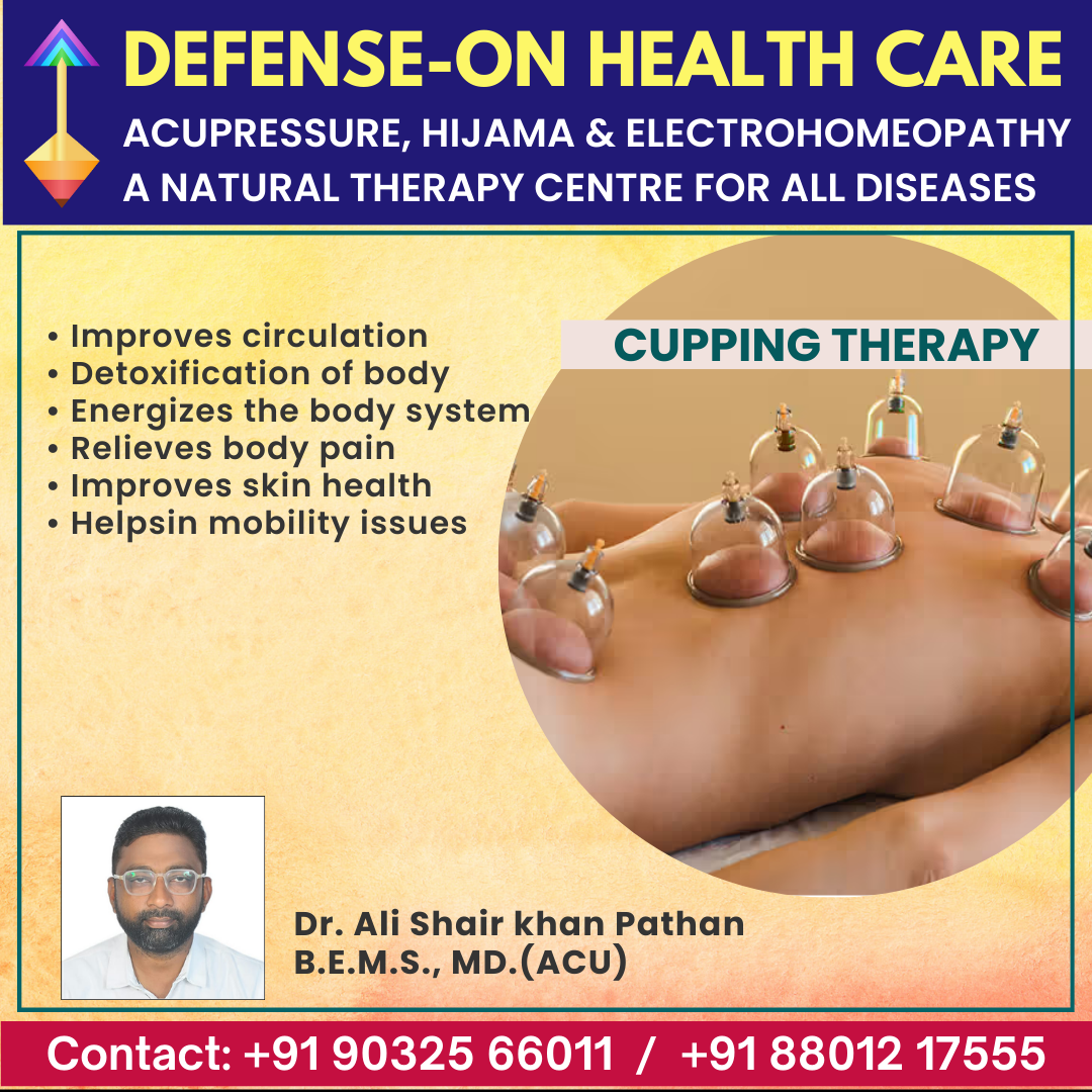 dr. Ali Shair khan Pathan - Hijama Cupping Therapy Center - Hyderabad