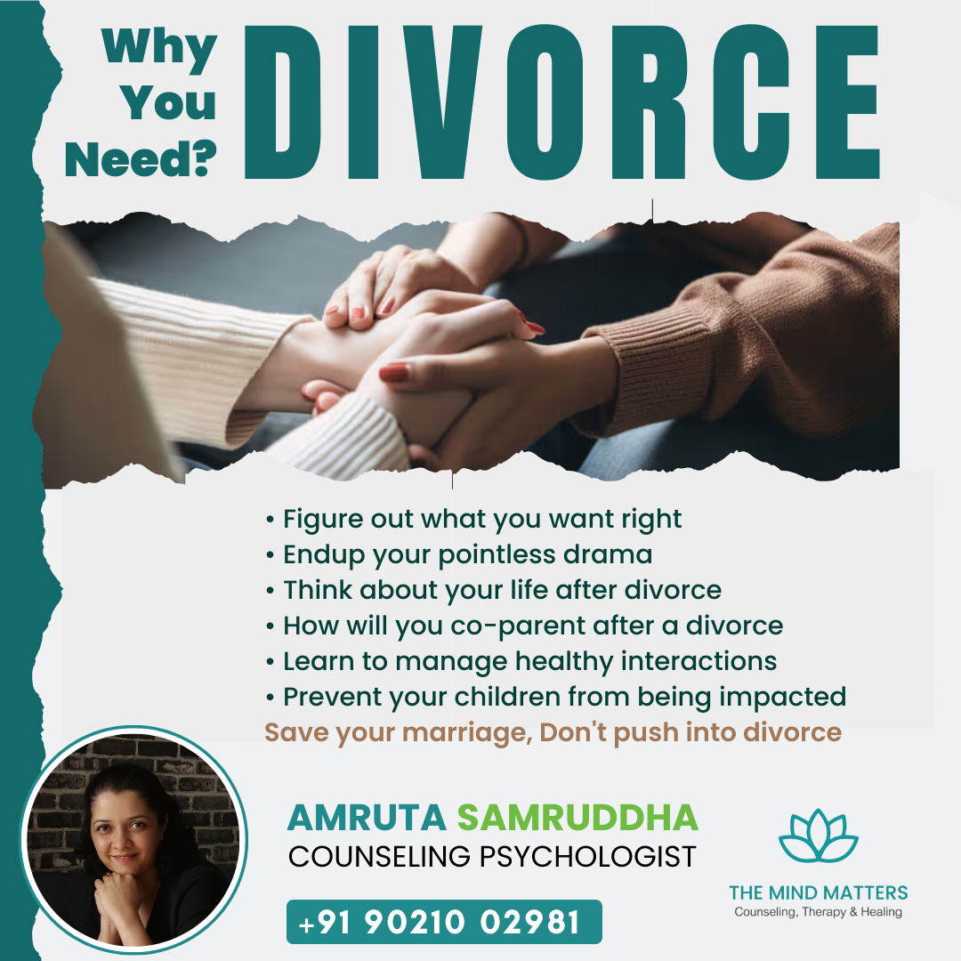 Divorce Counselling - Amruta Samruddha - Mumbai