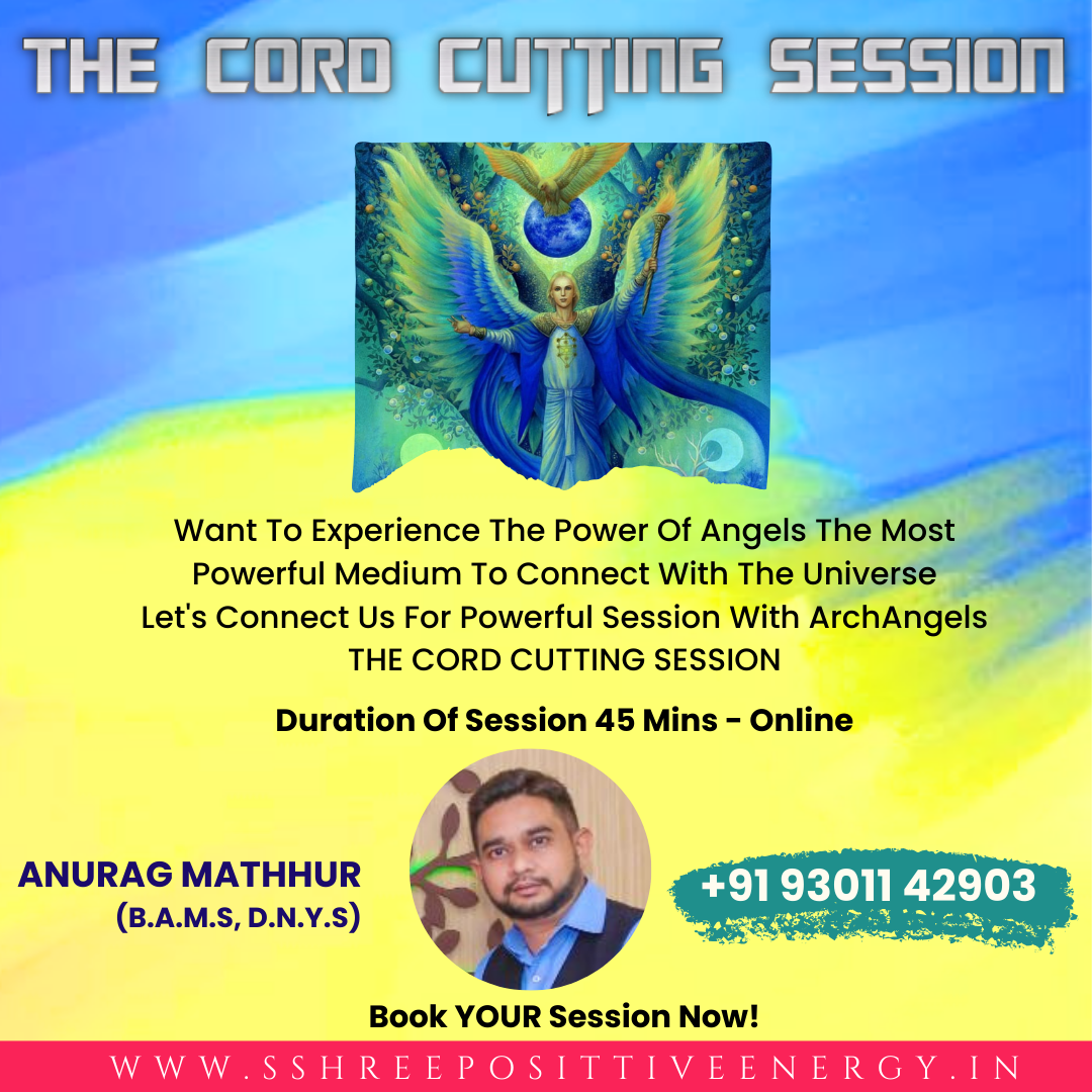 Energetic Cord Cutting Session by Dr. Anurag Mathur - New York