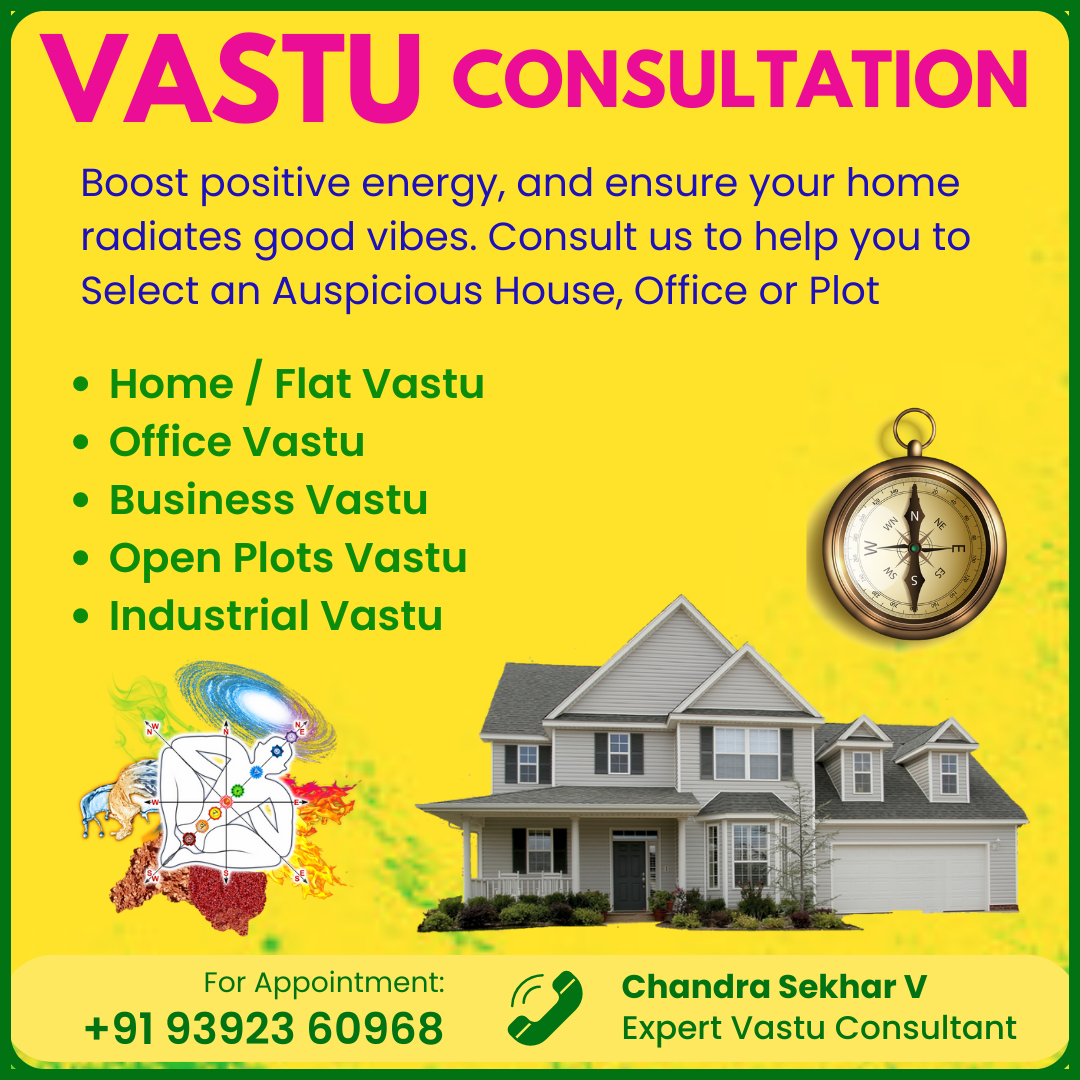 Chandra Sekhar - Expert Vastu Consultant - Hyderabad