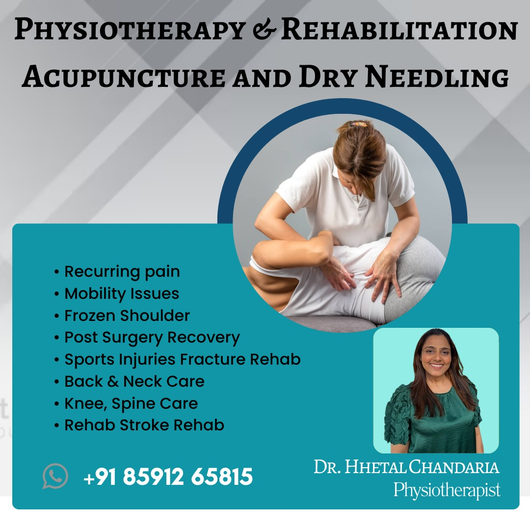 Physiotherapy by Dr. Hetal Chandaria - Mumbai