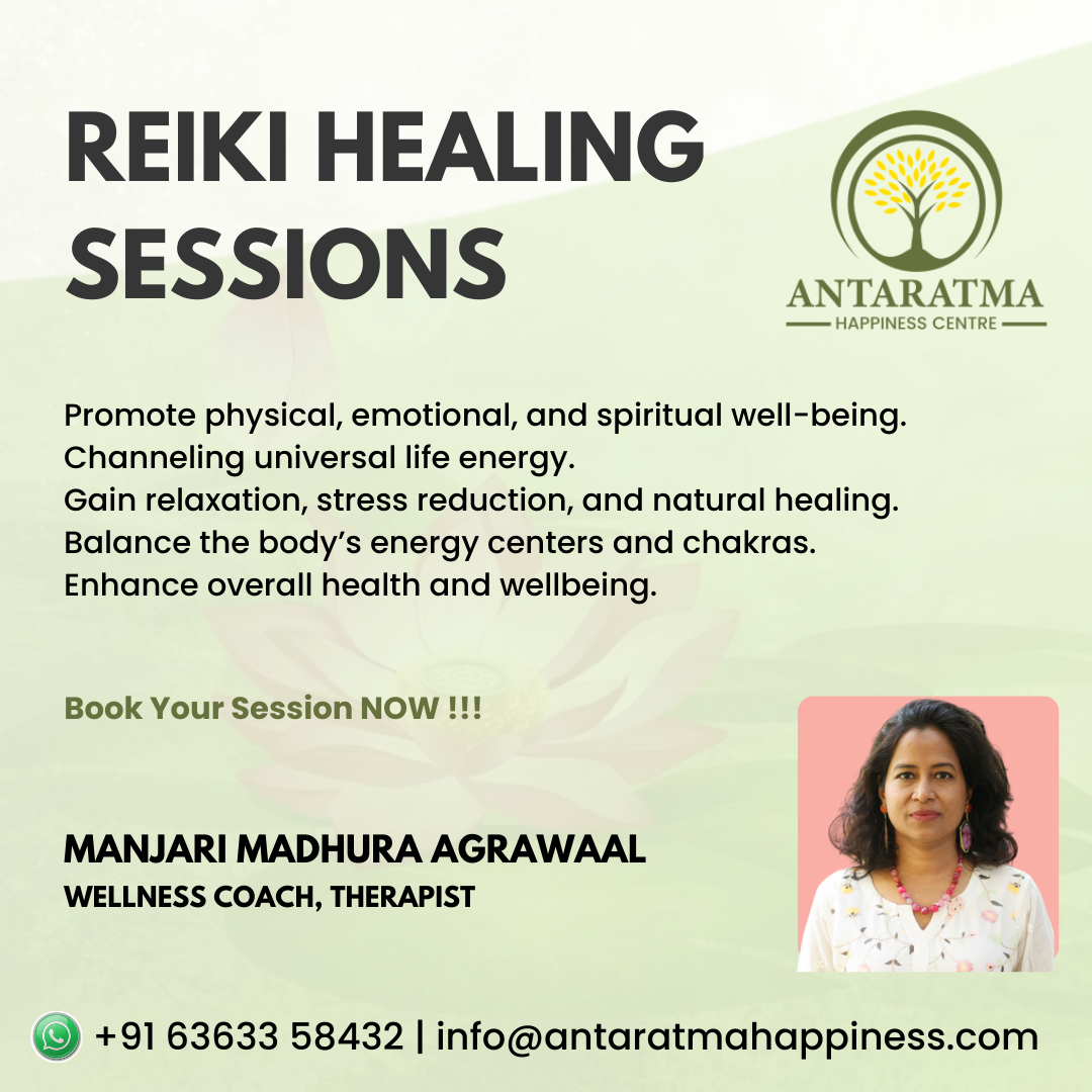 Reiki Healing Sessions - Manjari Madhura Agrawaal  - Bangalore