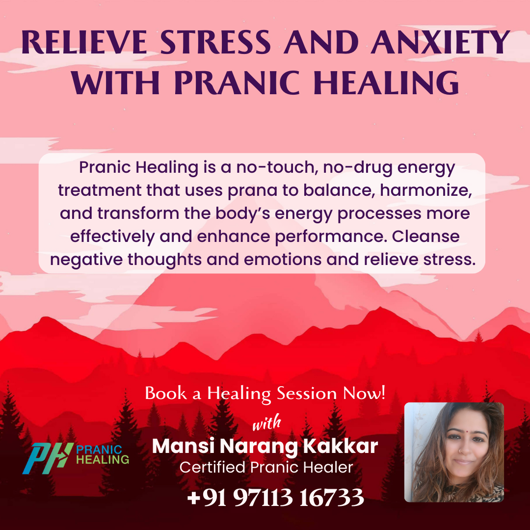 Stress Management Through Pranic Healing - Mansi Narang Kakkar - Chicago