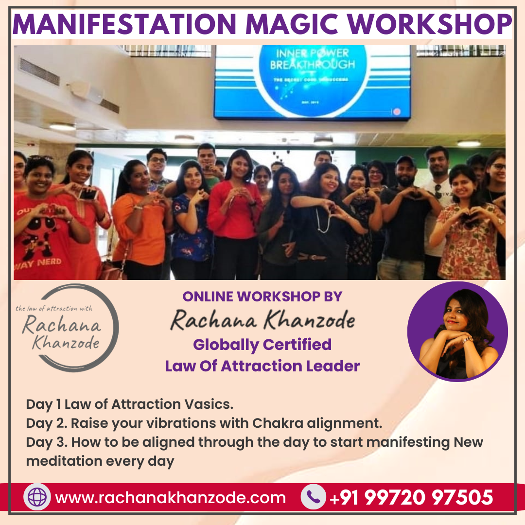 Manifestation Magic Workshop by Rachana Khanzode - Basavanagudi