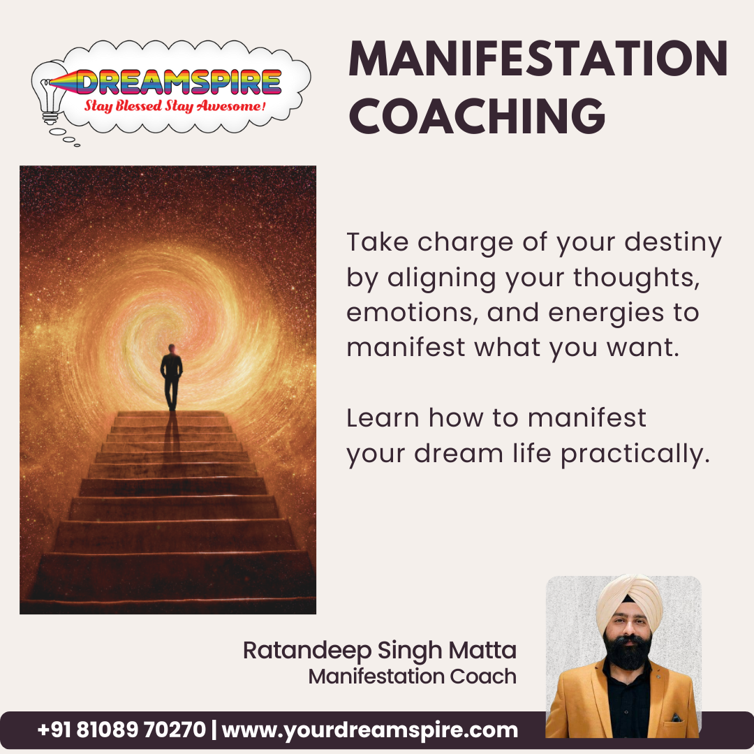 Manifestation Coaching with Ratandeep Singh Matta - Business Coach & Trainer - Mumbai