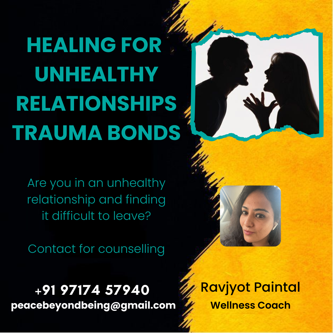 Counselling For  Unhealthy Relationships Trauma Bonds by Ravjyot Paintal - Pune