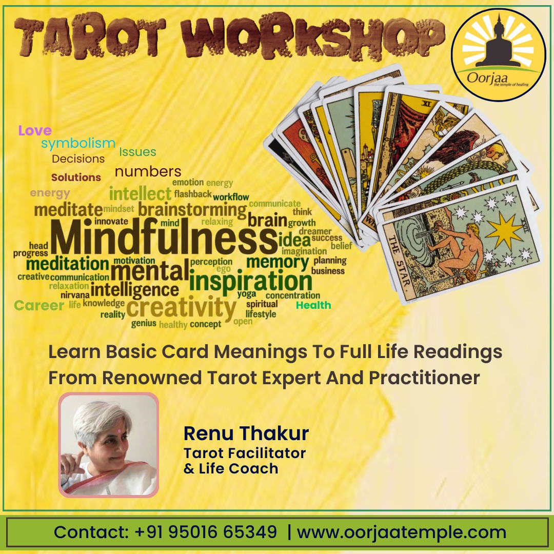 Tarot Card Reading Workshop - Renu Thakur: Oorjaa Temple of Healing - Sharjah