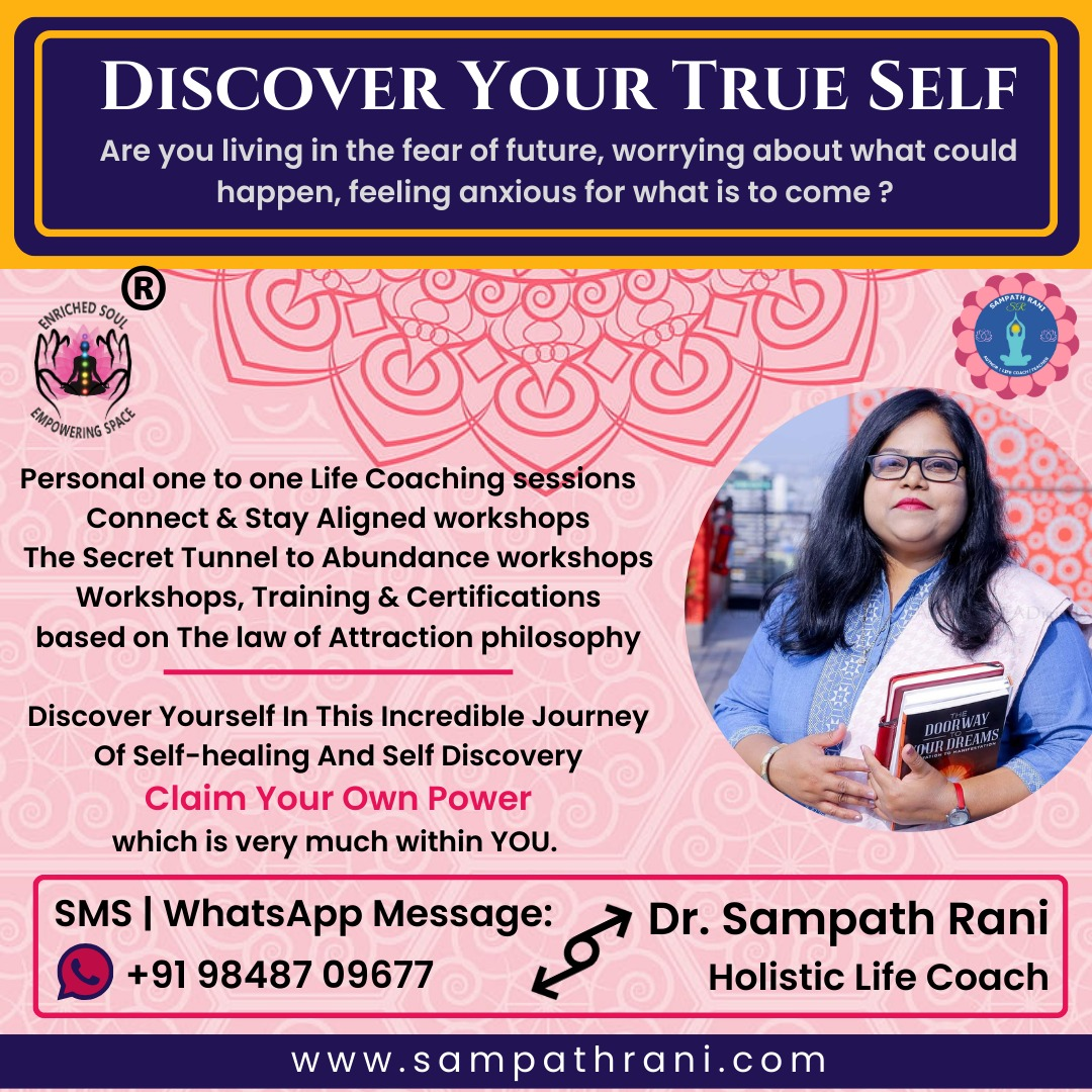 Discover Yoyr True Self Workshop - by Sampath Rani - New York