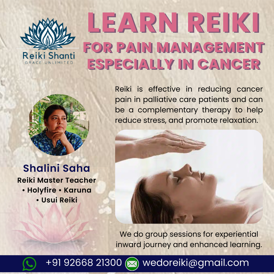 Reiki for Pain Management in Cancer - Shalini Saha - New Jersey