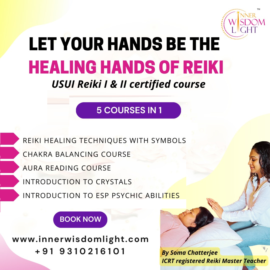 Let your hand become the healing hands of Reiki by Soma Chatterjee - Singapore