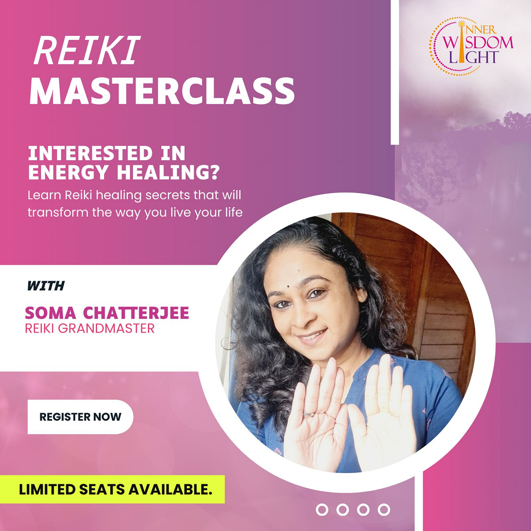 Register for Reiki Masterclass with Soma Chatterjee - New York