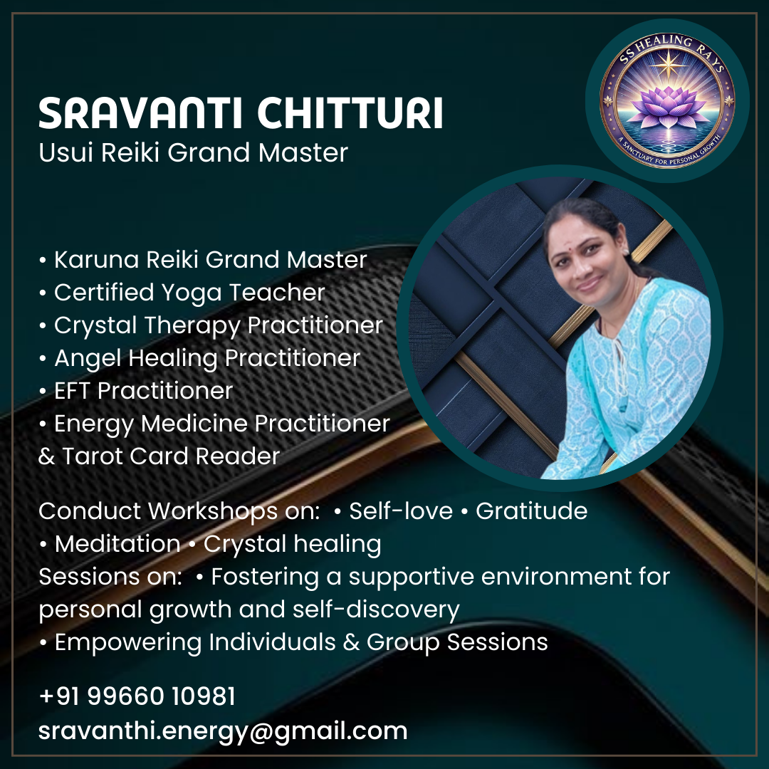 Sravanti Chitturi - Holistic Healer - Hyderabad