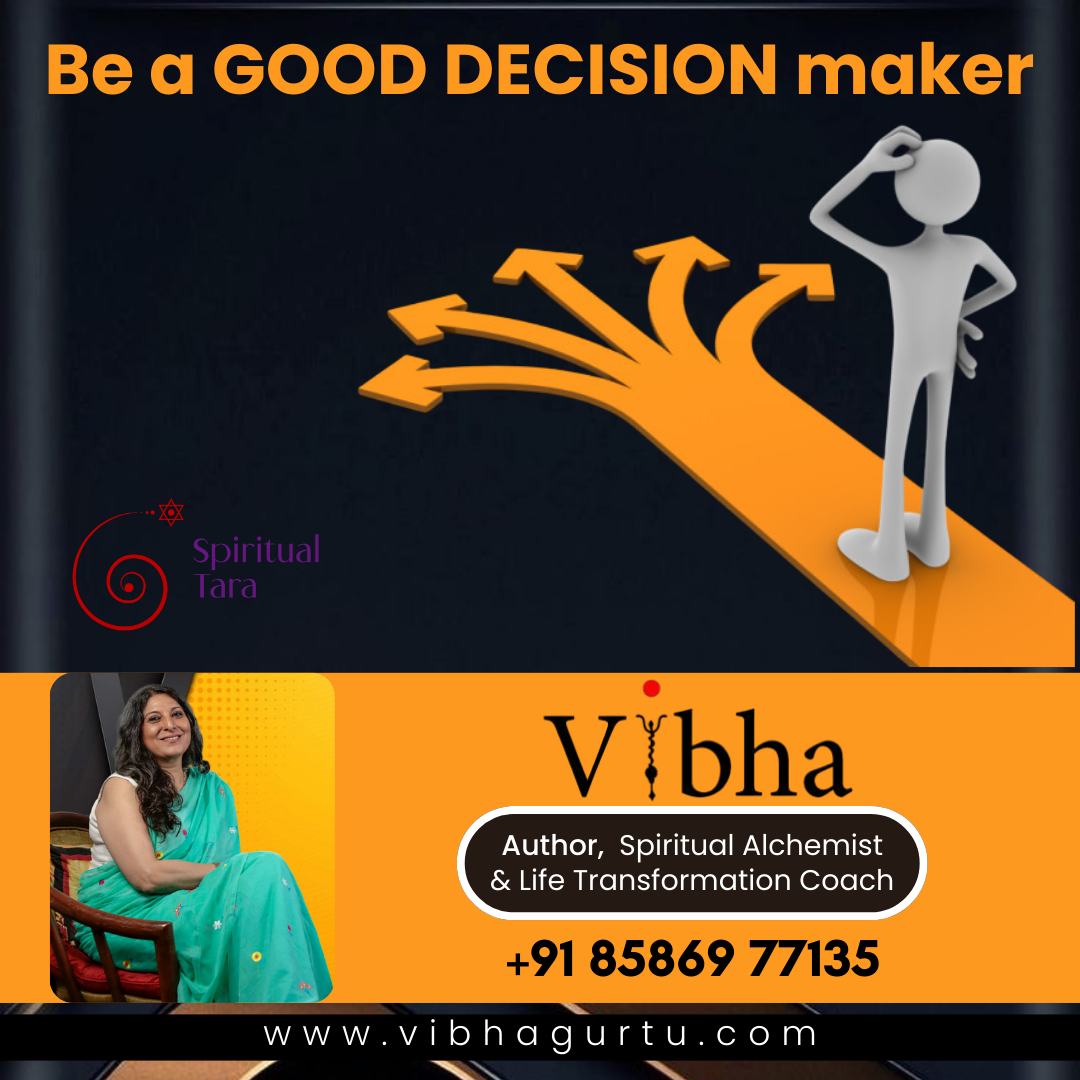 Desision Making Training by Vibha Gurtu - New Jersey