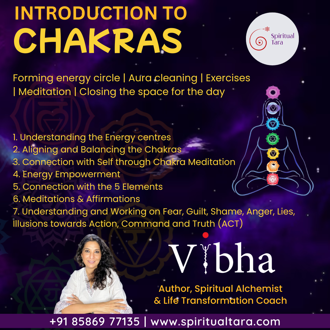 Introduction to Chakras Workshop by Vibha Gurtu - Dubai